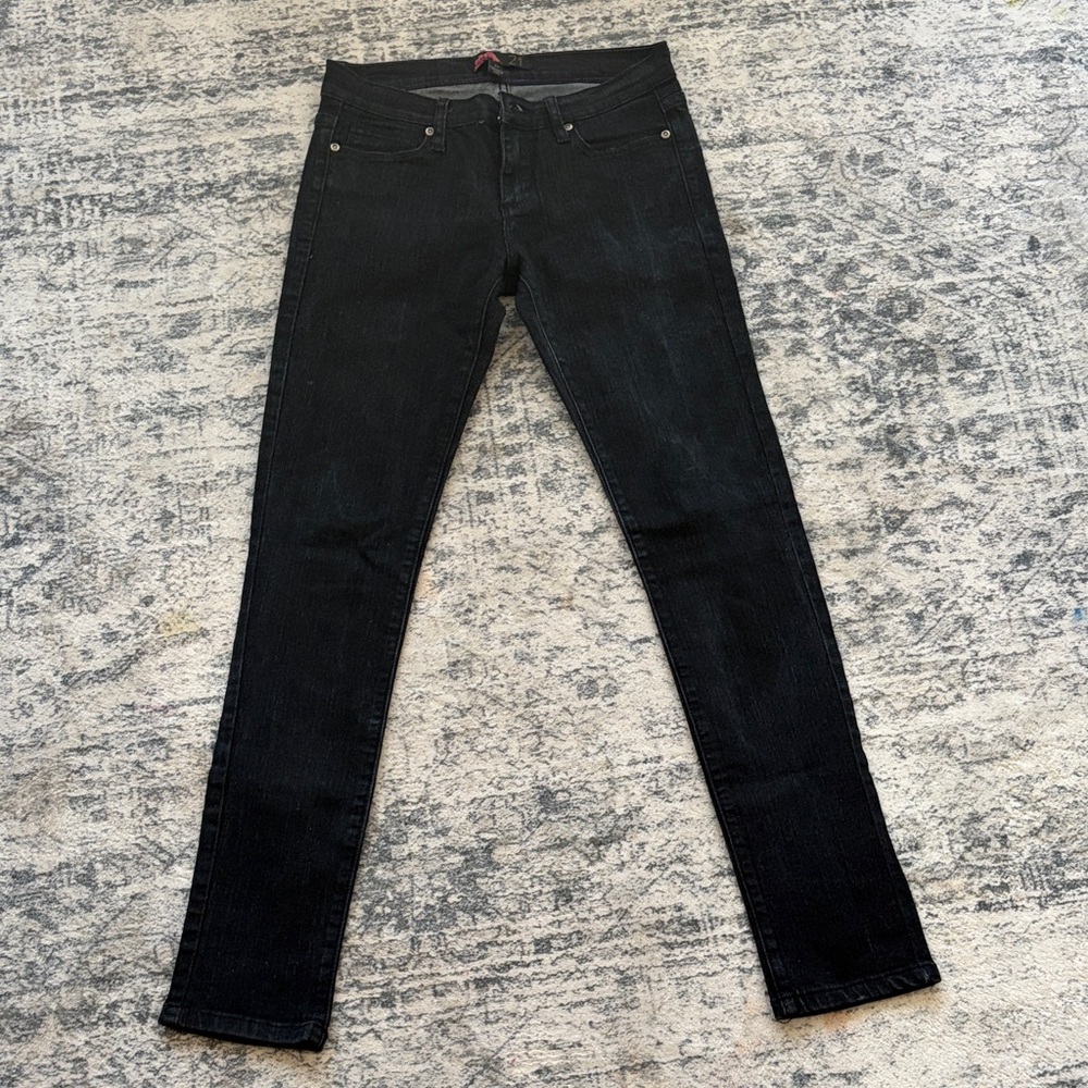Forever 21 Black Straight Leg Jeans